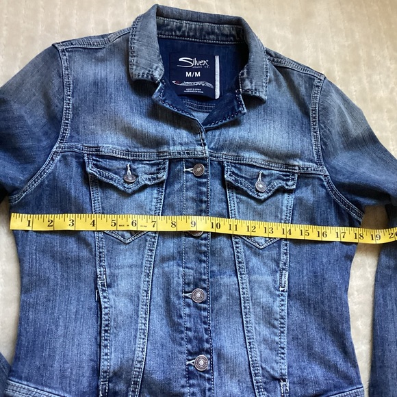 SILVER JEANS CO. DENIM JACKET - Picture 8 of 16